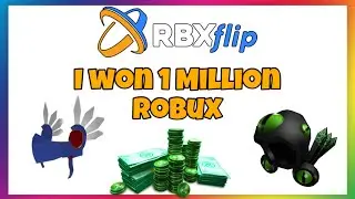 How I Won Over 1 MILLION ROBUX (then lost it all) RBXFlip Streamer Summer Best/Funniest Clips