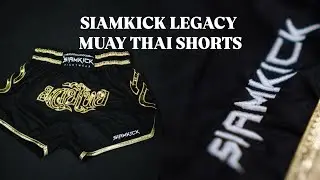 SIAMKICK Sovereign Gold Legacy Muay Thai Shorts | Review