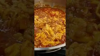 Печеные бобы с яйцами #печеныебобы