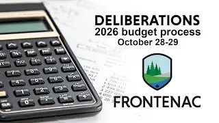 Frontenac County Budget Meeting - 28 October 2025