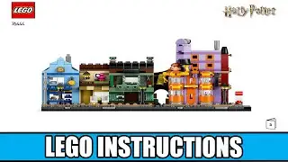 LEGO Instructions - Harry Potter - 76444 - Diagon Alley Wizarding Shops (Book 5)