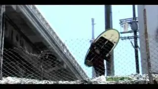 Dave Boehne First to SUP LA River 2009