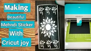 Make your own  Beautiful Mehndi Sticker/Stencil  beautiful Henna Design Making #youtube #eiduladha