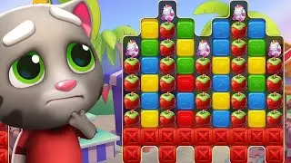 Talking Tom Fun Fair stage 131 - 135 Gameplay Android ios