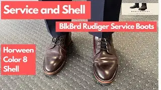 Review of Indian brand BlkBrd&rsquo;s Rudiger Service Boot in Horween&rsquo;s Colour 8 Shell Cordovan