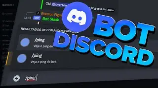 Como criar BOT no DISCORD com JAVASCRIPT - Como criar bot do Discord com Slash Command -Discord V14