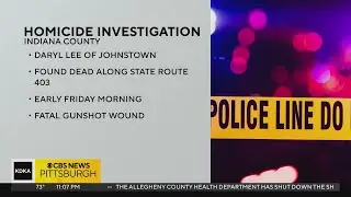 Body found in Indiana County prompts homicide investigation