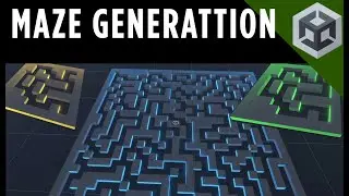 How to Generate a Random Maze in Unity (C# Tutorial)