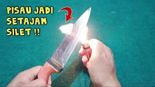 TIDAK DISANGKA ‼️ PISAU dapur bisa TAJAM secepat ini