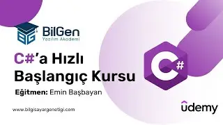 Yeni ÜCRETSİZ Udemy Kursu Yayında! - 🚀 C#'a Hızlı Başlangıç Kursu - Temel C# Eğitimi 🚀