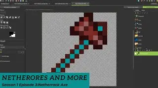 NetherOres and More Season 1 Episode 3:Netherrack Axe