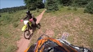 Machless trail in Coloraodo (near miss and crash)