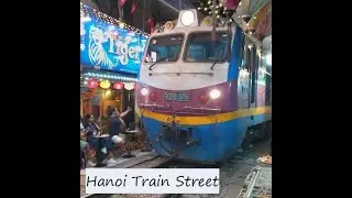 ハノイ　トレインストリート　Hanoi train street