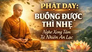 Phật Dạy: Khi Biết Buông, Lòng Tự Nhiên Bình Yên – Nghe Là Thấy Nhẹ Ngay