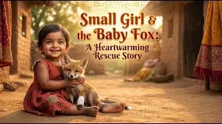 🦊Full episode💖Small Girl & the Baby Fox: A Heartwarming Rescue Story