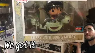 Funko Pop Hunting! Luffy with Going Merry!