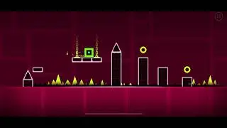 Beating the fourth level in GD only one coin tho 