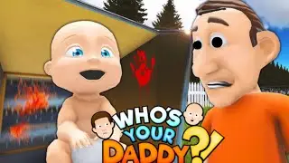 My Baby FOUND A SECRET BUNKER Funniest Game We've EVER Played (Who's Your Daddy)