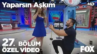 Gökhan Bey'den Hilal Hanım'a romantik evlenme teklifi! Yaparsın Aşkım 27. Bölüm
