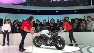 Представляем Honda Riding Assist &mdash; систему самостоятельной балансировки на выставке CES 2017