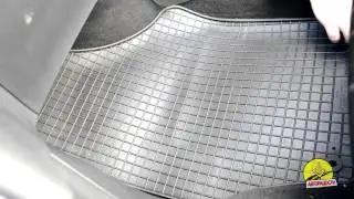 Обзор ковриков в салон Сitroen С4 - резиновые коврики Petex