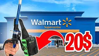 Рыболовный челлендж Walmart за 20$!