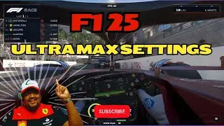 NEW F1 25 GAME Ultra Max Settings PC Benchmark!