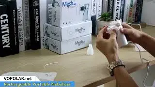 Mini Portable Ultrasonic Nebulizer Inhaler atomizer VOPOLAR