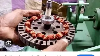 How to rewind ceiling fan industrial base #trending very simply 😱😱🙀