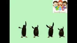 penguin duck dance by channel AbC cartoon for kids