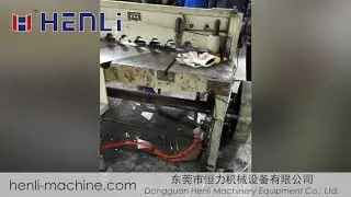 Uncoiling machine and NC servo feeder  Shear mini cutting line