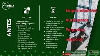 LA HORMIGA - Curso de marketing digital gratis