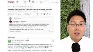 Homebuying Q&A How do you get a NYC real estate commission rebate?