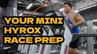 HYROX Singapore 2025 Prep | Mini Race Workout You Can Do Anywhere (+ My Sunday Fuel) 🏋️&zwj;♂️