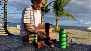 Coffee brewing by the Beach | Curve Coffee Collaborators 