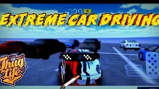 extreme car driving simulator thug life #1 || Lamborghini stunts || D Thorr Gaming