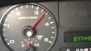 2005 F350 6.0l diesel boost lag