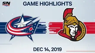 NHL Highlights | Blue Jackets vs. Senators &ndash; Dec. 14, 2019