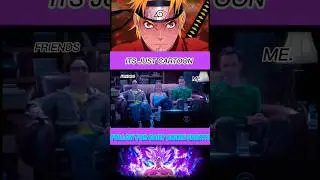 WHEN MY FRIENDS 🔥 SAY ANIME 👿IS JUST CARTOON😈#youtubeshorts #viral