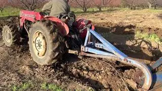 Massey ferguson 260 gold 20 numara 2 li pulluk yer sürme