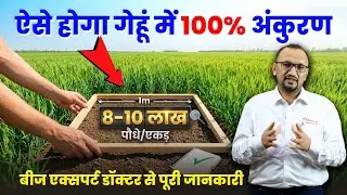 जर्मिनेशन की साइंस 🤩 बीज बोने के बाद क्या होता है | Wheat Plant Population Management | AgroStar