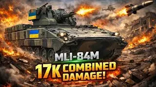 MLI-84M with 17k combined damage | World of Tanks Modern Armor