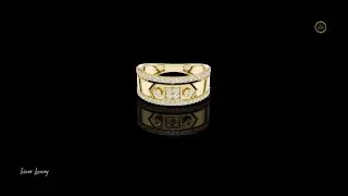 Elegant Strength Ring Designed with Modern Precision #usa #ring #ivevar #viralvideo