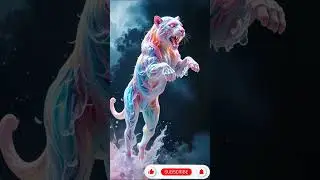 Ai Animation Tiger Video #tiger #shortsfeed #shorts #ai