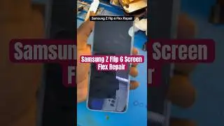 Ремонт шлейфа экрана Samsung Flip 6. #zflip6repair #zflip6 #zflip6flex #samsungflip6flexcable #fypシ゚