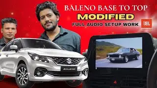 MARUTI BALENO BASE TO TOP MODIFIED ✅ BUDGET AUDIO SETUP FOR BALENO ✅ BALENO 2025 ACCESSORIES