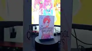 UNBOXING The Quintessential Quintuplets Manga Box Set 2 #shorts #anime #manga