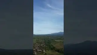 🌤️ Village Panorama Under a Blue Sky | Drone Cinematic Landscape
