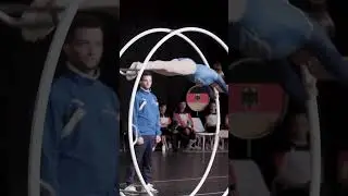 Bar Dubinsky  Team World Championships Senior 2025 in Gymwheel Straight Line