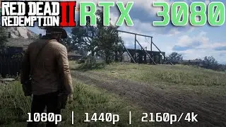 RTX 3080 Red Dead Redemption 2/RDR2 Maximum Settings 1080p 1440p 4k With Ryzen 3900XT